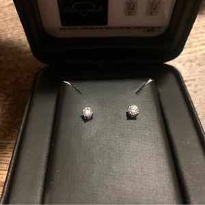 0.25 carat earrings.